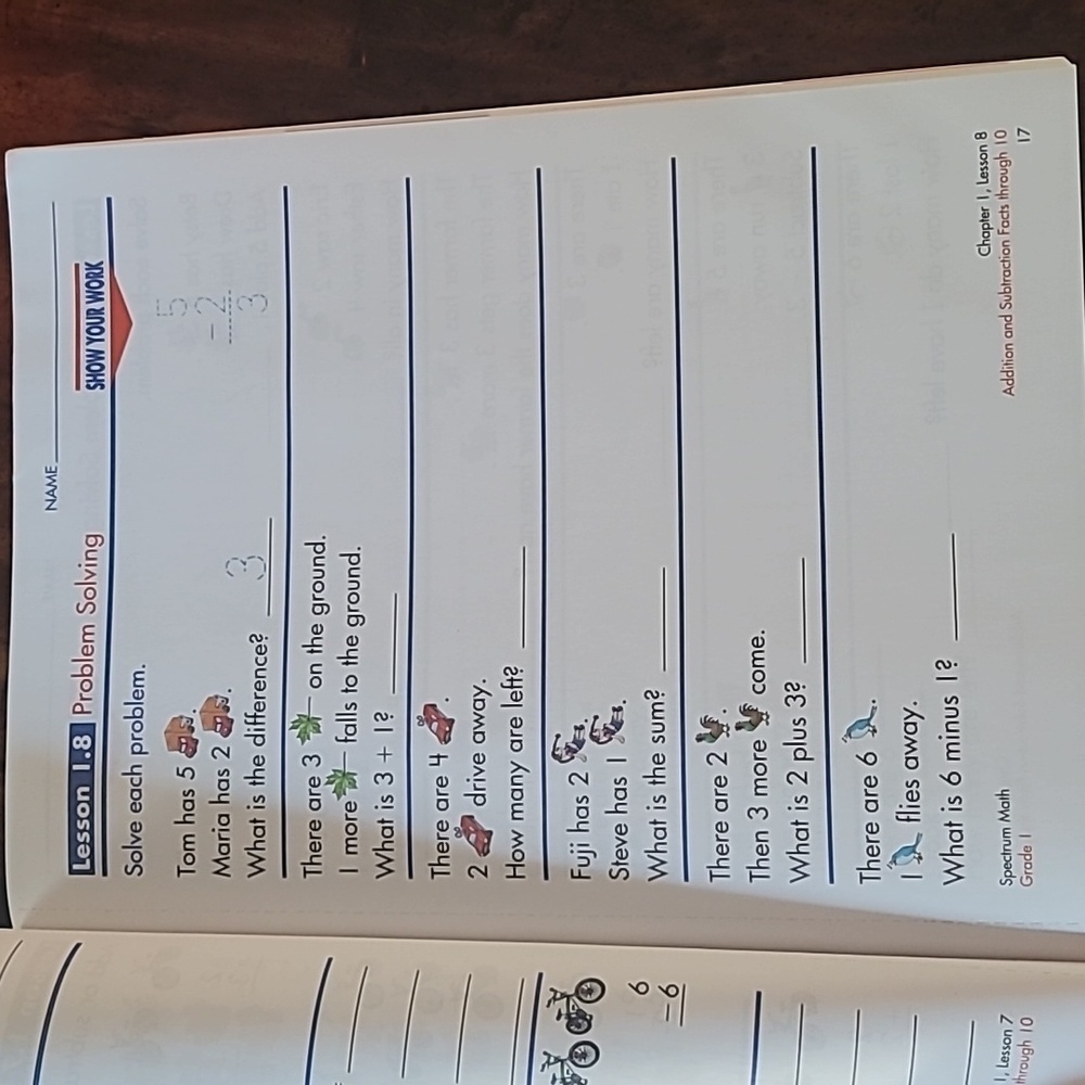 Book Spectrum Math 1 grade - Picture 7 of 16